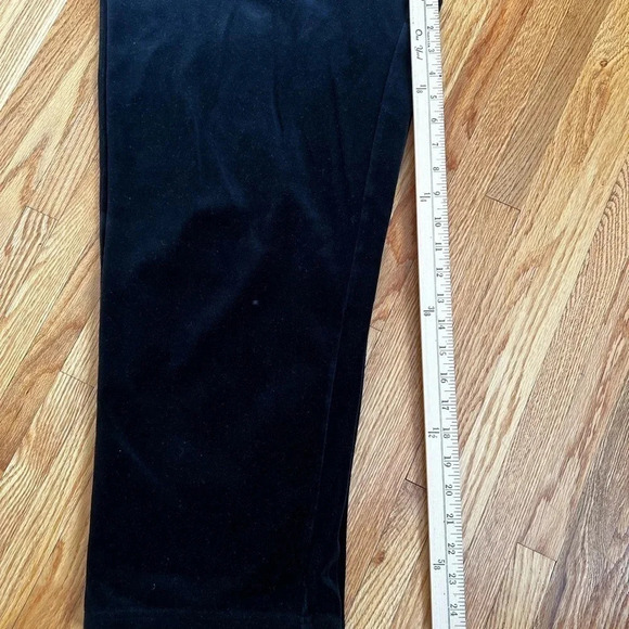 Black velvet leggings - Picture 3 of 5